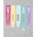 Childrens Place Grey Vacay Vibes Sequin Side Tie Tee